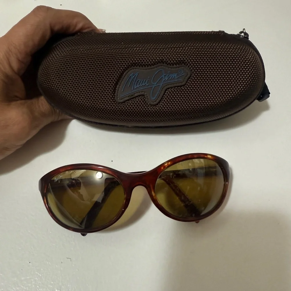 Maui MJ 125-10 Tortoiseshel Brown Polarized, Stylish Brown Sunglasses. Unisex